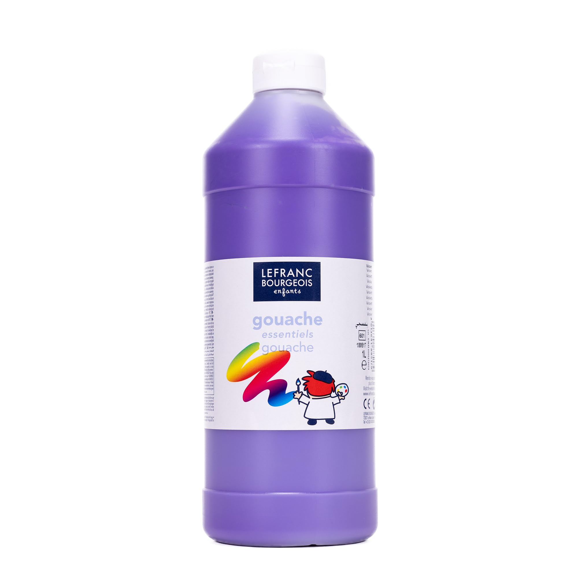 Lefranc Bourgeois Kids Gouache Paint, Purple, 1 l (1er Pack)