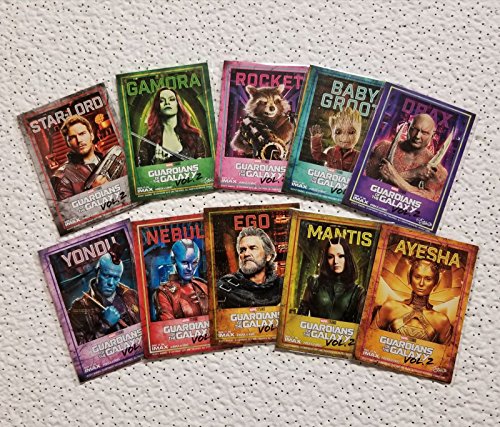 Guardians Of The Galaxy Vol. 2 - 10 Trading Card Promo Set
