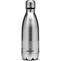 Milton Duo DLX 350 Bottle, 350ml, Silver