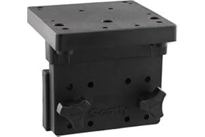 Scotty #1025 Right Angle Side Mounting Bracket for Scotty Downrigger Models 1080 -1116 , BLACK