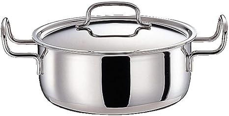 Amazon Ctoc Japan Select 宮崎製作所 62 Ih対応 両手鍋 ステンレス 25cm 35 2x26 8x17cm 5 6l 鍋 おしゃれ 人気 ジオ プロダクト両手鍋 卓上用品 オンライン通販