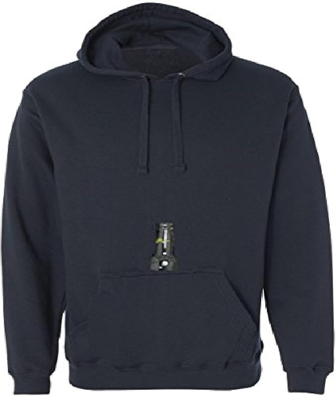 Beer Hoodie Sweatshirt with Beer Pouch, Dark Black, XL Amazon.ca