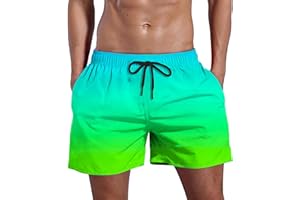 Mens Swim Trunks Mens Men's Recreational 16" Mid Length Roofer Swim Short Bathing Suit Men's Compression Shirt