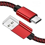 USB C Cable 10ft, Long Type C Fast Charging Cable,Durable Nylon Braided for Samsung S20 S10 S9 S8 Plus Note 9, Moto Z，LG G8, 