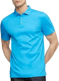 Calvin Klein Men's Liquid Touch Polo 