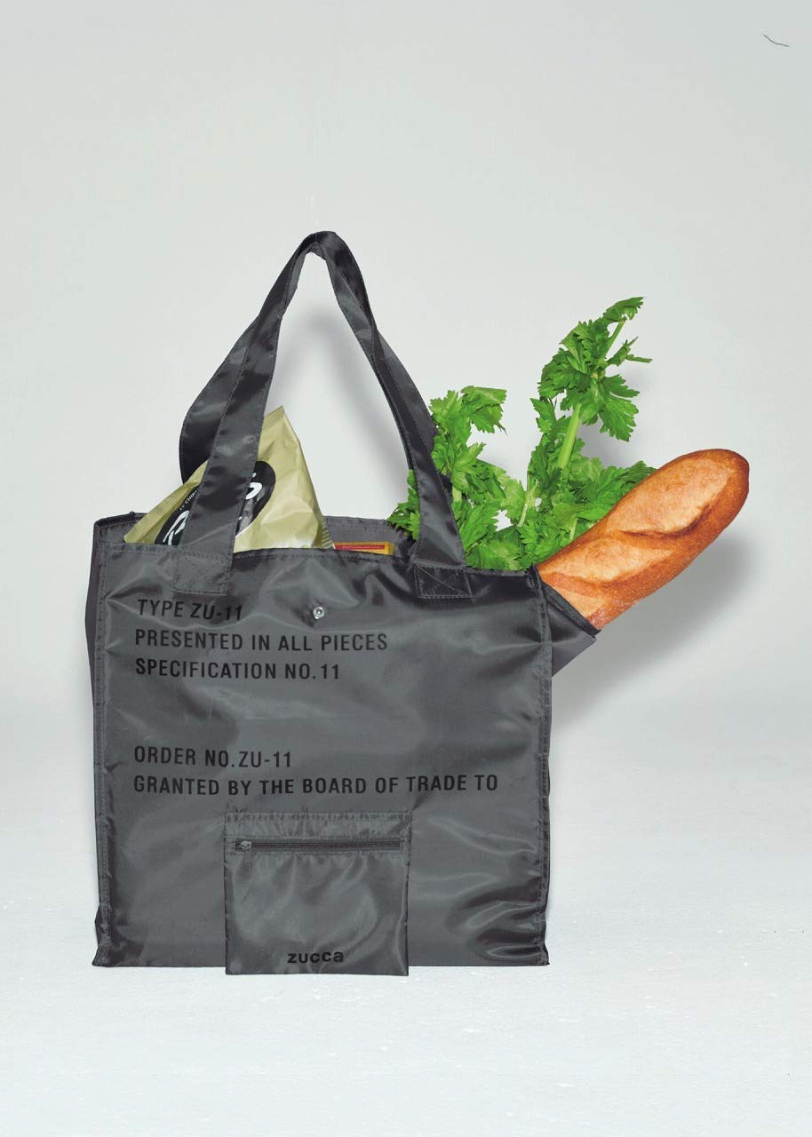 ZUCCa Shopping Bag Book - Gray:5/28発売【ムック本付録】ズッカ ショッピングバッグ グレイ