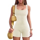 Women’s 2-Piece Ribbed Workout Set – Seamless Sports Bra & High-Waist Shorts In Merigold - View #8