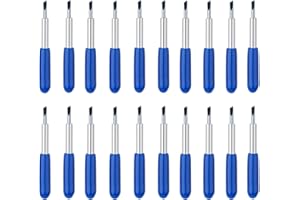 THANMAO 20 Pcs Deep Cut Replacement Blades Compatible with Explore Air 2/Air 3/Explore 4/Maker/Maker 3/Maker 4 Cutting Machines(Blue 20 pcs 60 Degree Deep Cut Blades)