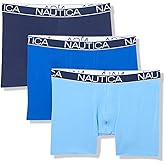 Nautica Men's 3-Pack Modal Stretch Boxer Briefs