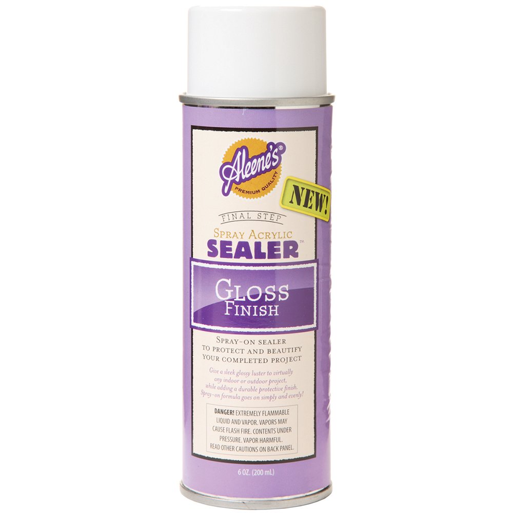 Aleene's 26412 Duncan Spray Acrylic Sealer Gloss Finish 6oz