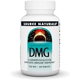 Source Naturals DMG, 100 mg 60 Tablets | N,N-DIMETHYLGLYCINE | Supports Immune Response*
