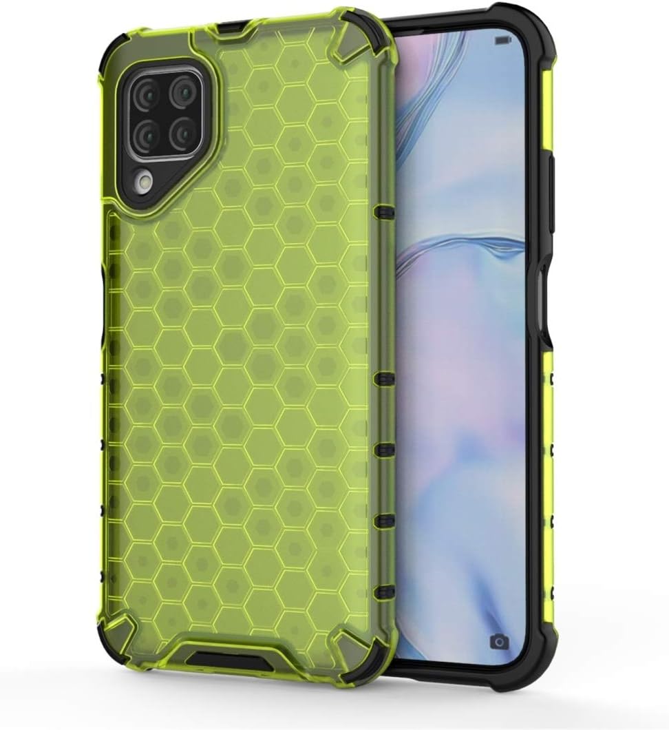 Amazon Com Zq House For Huawei Nova 7i Shockproof Honeycomb Pc Tpu Case Anti Dust Color Green Electronics