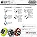 Skinomi Full Body Skin Protector Compatible with Apple Watch Series 1 (42mm)(Screen Protector + Back Cover) TechSkin Full Coverage Clear HD Film