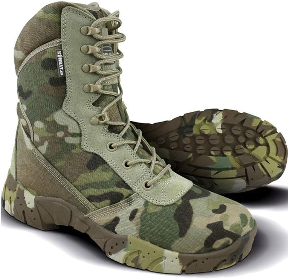 Mens Army Combat Military Tactical Pro Recon Patrol Boot Hiking BTP `All Terrain' Camo