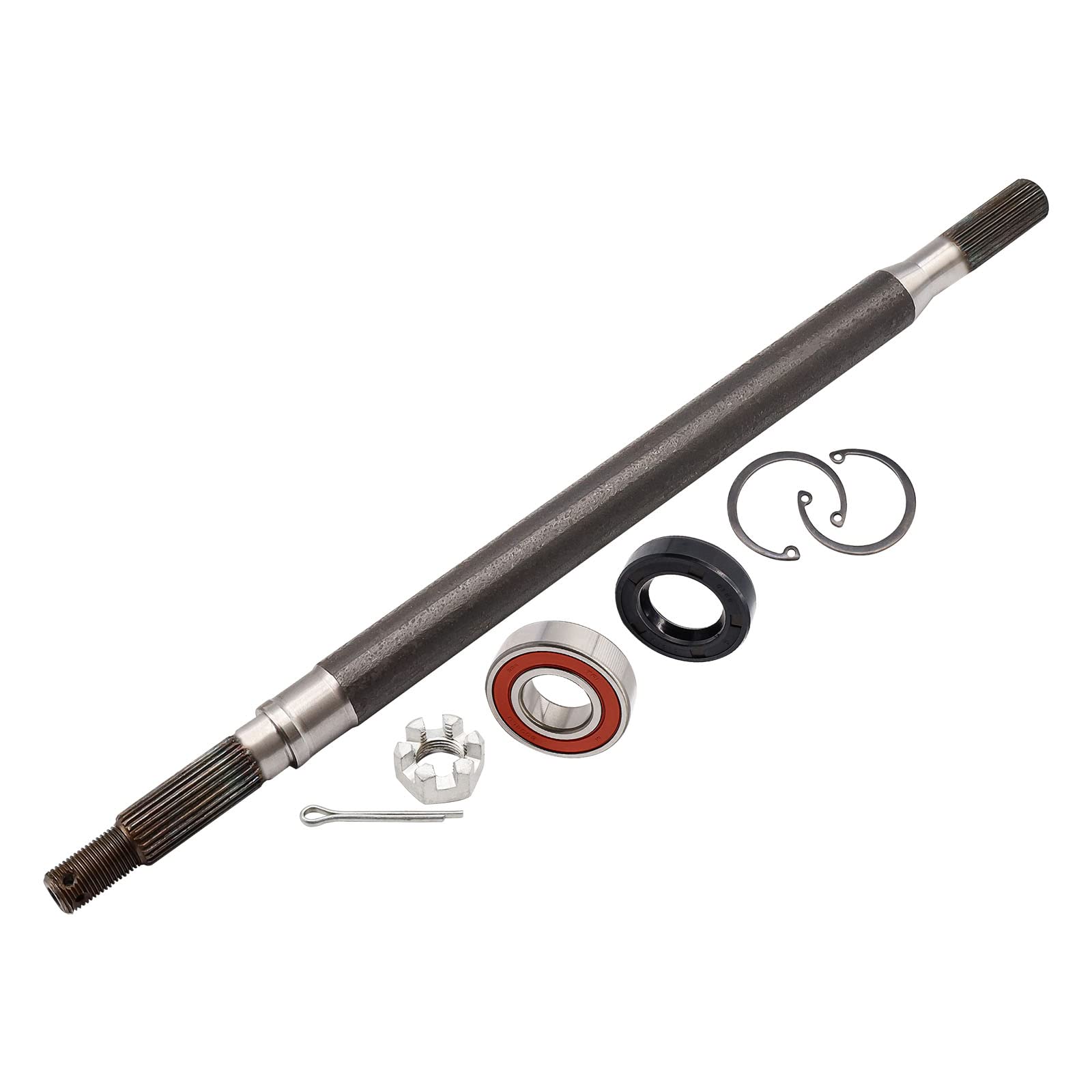 Photo 1 of Drive-up Rear Spline Axle Shaft for Yamaha Golf Cart Driver Side OEM JR1-G6511-00-00