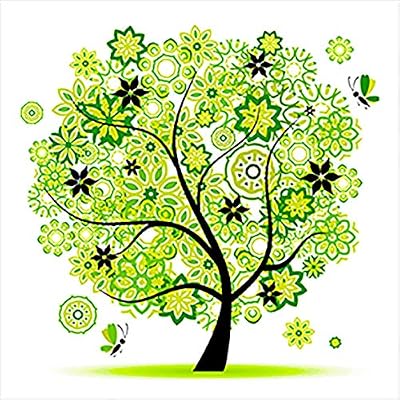Four Seasons Tree Spring Painting Handmade Diamond Painting Cross Stitch Indoor Home Wall Decor Embroidery Decoration Buy Online At Best Price In Uae Amazon Ae