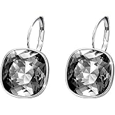 XUPING Peacock Green Crystal Earrings Emerald Cubic Zirconia Rhinestone CZ Dangle Drop Earring For Women Fashion Jewelry