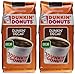 Dunkin Donuts Ground Coffee - Net Wt 12 OZ (Pack of 2) (Dunkin Decaf)