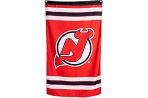 Calhoun NHL Officially Licensed Indoor Team Logo Wall Banner - New Jersey Devils (30" by 50")