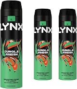 Lynx Jungle Fresh Body Spray Deodorant Men 200ml Pack of 3 48H Odour Protection view 1