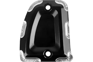 HAONEL Master Cylinder Covers Front Replacement for Indian Scout/Scout Sixty Bobber 2016-2023 CNC Aluminum Brake Fluid Reservoir Cap Cover Accessories Parts
