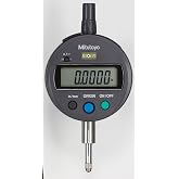 Mitutoyo 543-783B-12 Absolute Digimatic Indicator ID-S, 12.7 mm Range | High-Accuracy (0.001") Digital Indicator with LCD Display, Unlimited Response Speed, Flat Back, 1.5N or Less Measuring Force