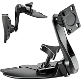 Epronic Extended Arm CD Slot Mount for CarPlay Screen Adjustable 360&deg; Rotating Universal Head Compatible with in-Car Monitors CD Slot CarPlay Mount for 7" 9" 10.26" Portable Car Stereo Cd Bracket