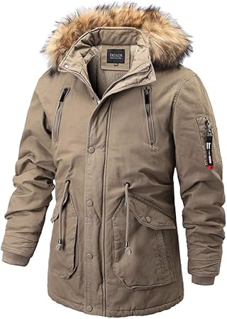 mens full length puffer coat