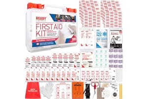 Ready First-Aid 300 Piece First-aid Kit - First Aid Kit for Car, Trousse De Premiers Soins, Home, Camping Essentials, Travel