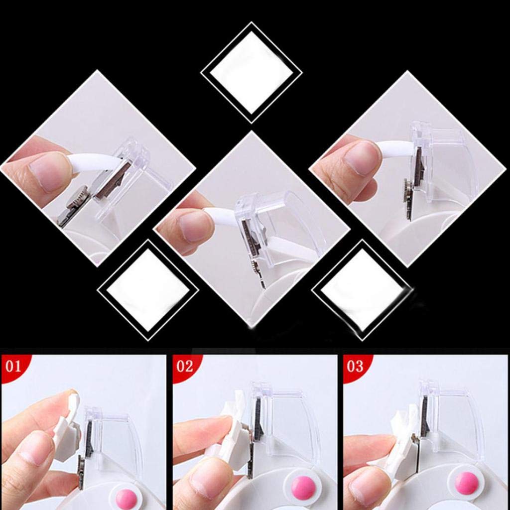 Gofypel Nail Clipper Acrylic Nail Cutter Stainless Steel Nail Tips with 1 Nail Polish Carving Pen for Gel False Nails Trimmer Nail Art Manicure Tools: Beauty