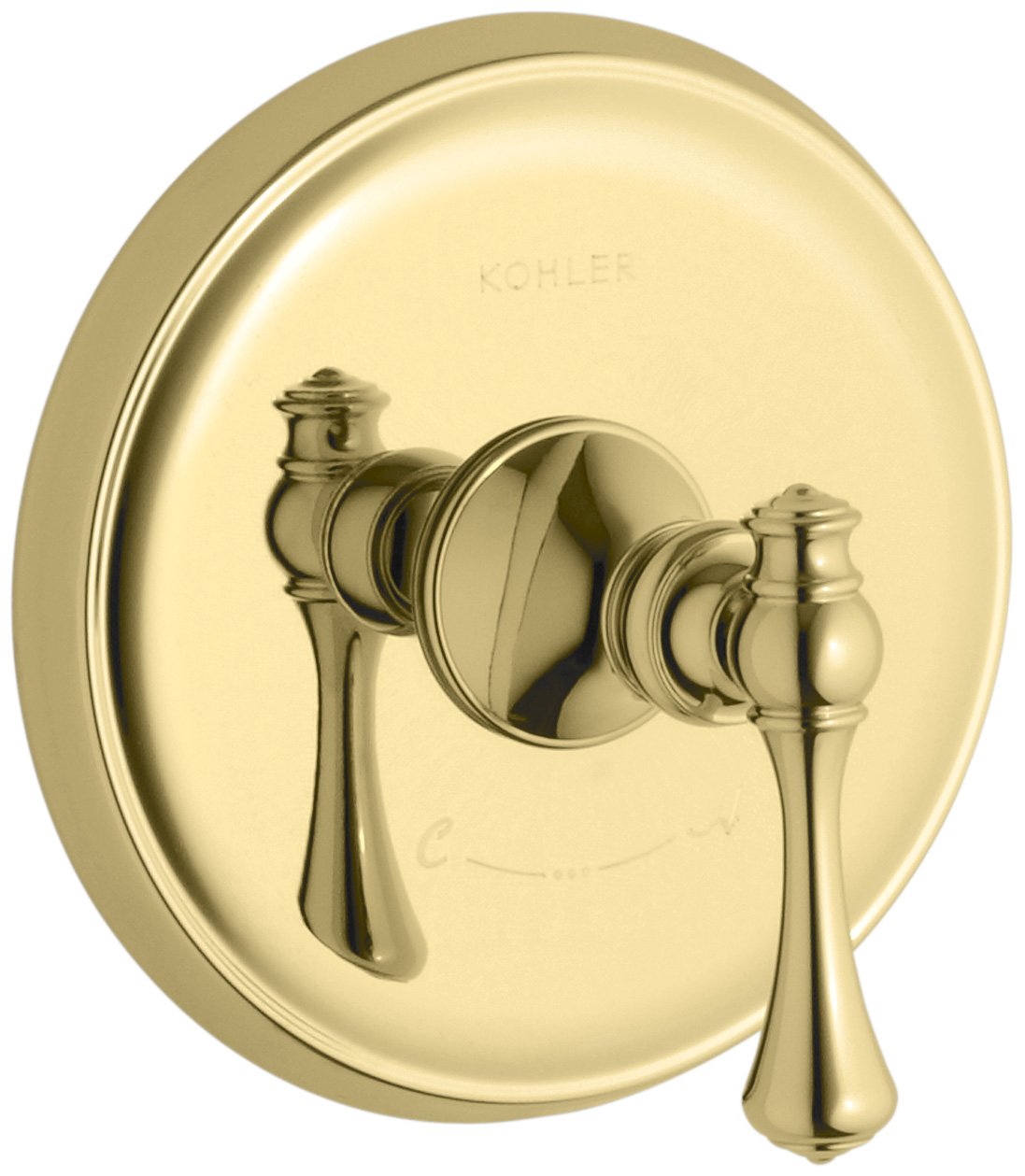 KOHLER KT161754APB Revival Thermostatic Valve Trim Vibrant Polished