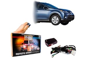 MPC Remote Start Kit for Toyota RAV4 2013-2018 || Plug and Play || Push to Start Vehicles Only || 5 Minute Install || Press Lock 3X to Start
