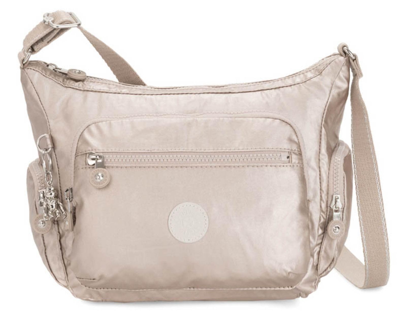 Kipling GABBIE S Small crossbody, Metallic Glow (Silver)