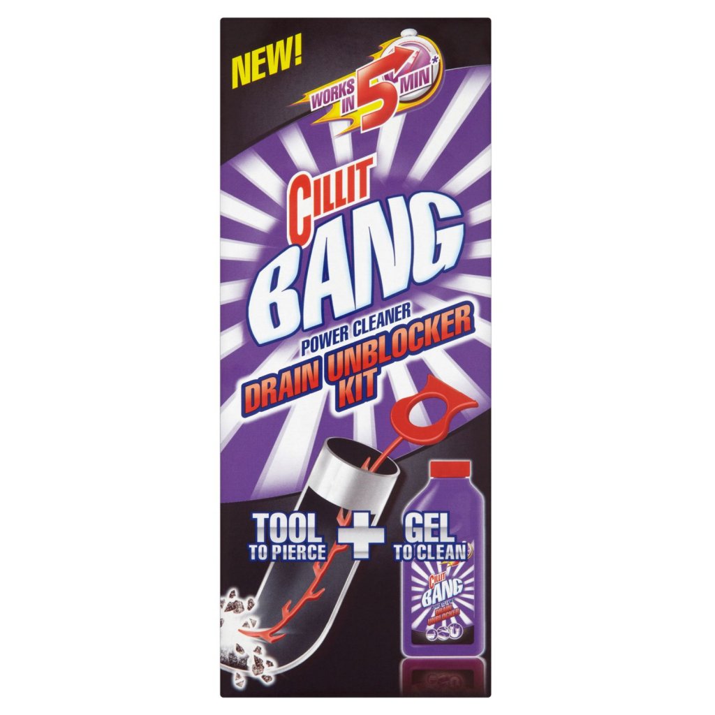 Cillit Bang Drain Unblocker Kit