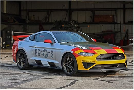 Amazon Com Ford Mustang Gt Old Crow 2019 Car Art Poster Print