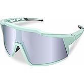 QUVI Polarized Sunglasses for Men Women Youth, UV Protection Sports Sunglasses for Hiking Cycling Running Golf Fishing