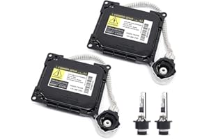 YINZINR Xenon Ballast & HID D4R Bulb Kit Control Unit Module Fits for 2006-2009 Toyota Prius, OEM # 8110730D31, 8110730D30, Direct Replacement, US Stock