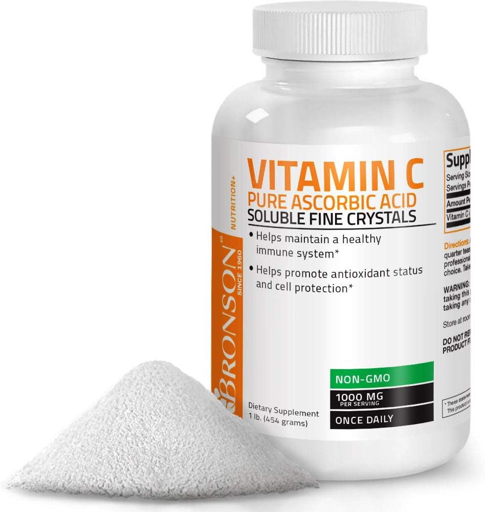 Amazon Bronson Vitamin C Powder（ビタミンCパウダー） Pure Ascorbic Acid 1lb