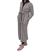monica + andy Women's Robe, 100% Organic Women's Clothing for Labor & Delivery, Maternity Clothes, Postpartum Nightgown