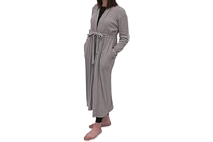 Monica + Andy Organic Cotton Printed Lounge Robe Women or Maternity