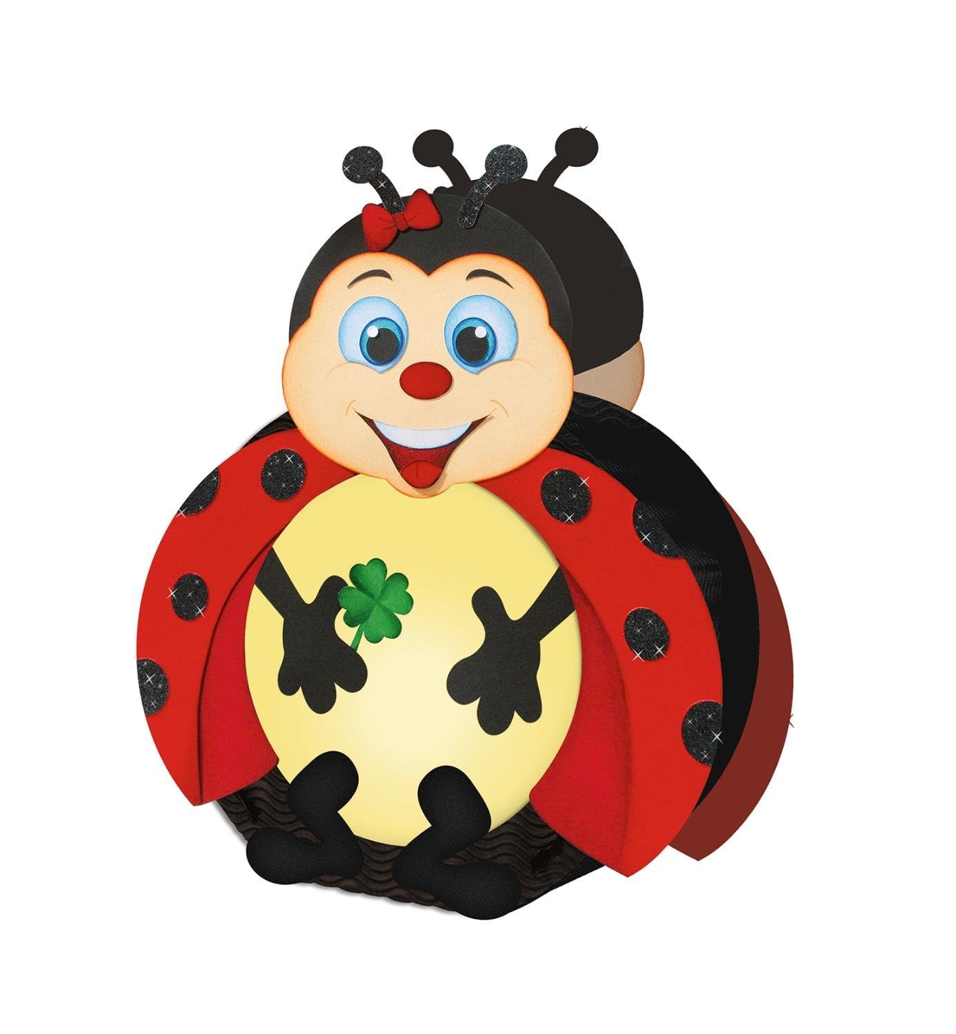 Ursus 18700040 Halloween, lantern, children's craft set, multicoloured, Laternen Bastelset