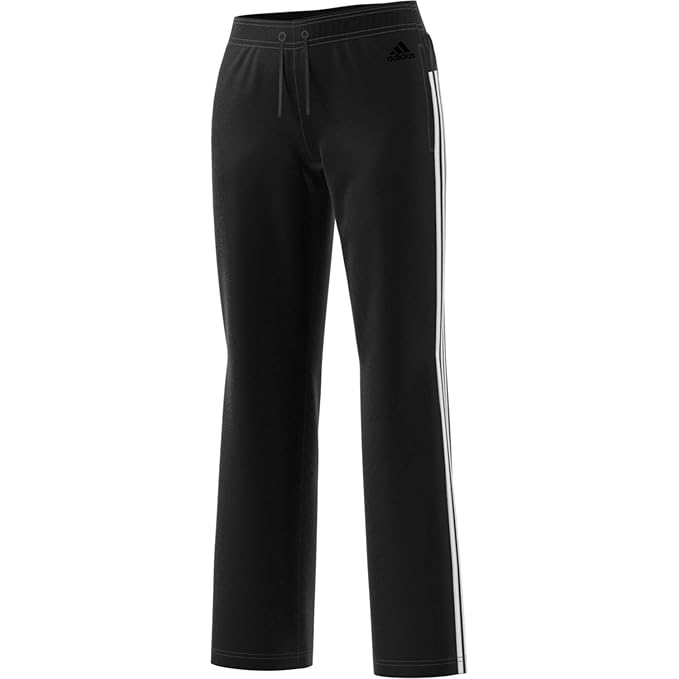 Adidas Essentials Pantalones De Algodon Para Mujer Con 3 Rayas Y