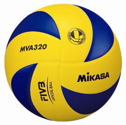 Mikasa Hallenvolleyball MVA 320, Mehrfarbig, 5