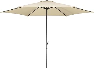 Schneider-Schirme Bergamo Marktschirm Natur, ca. 300 cm Ø