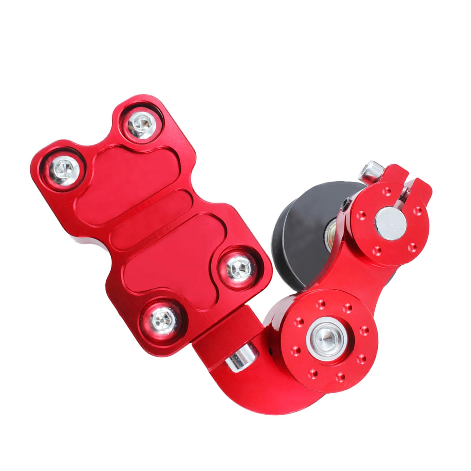 Photo 1 of Adsspro Universal Motorcycle CNC Aluminum Chain Adjuster Tensioner Modified Accessories Regulator Alloy New Automatic Wheel Roller Tools For Motorbike Motocross Chopper ATV Dirt Bike
