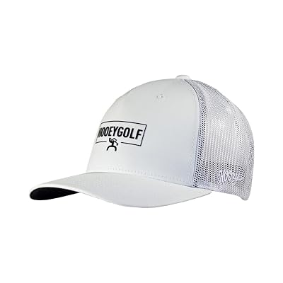 Buy HOOey Wedge White Flexfit Golf Cap 