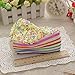 Bhbuy Colossal Colorful Sandwich Triangle Cake Sugar Cream Scented Bread Slow Rising Squeeze Stress Toy