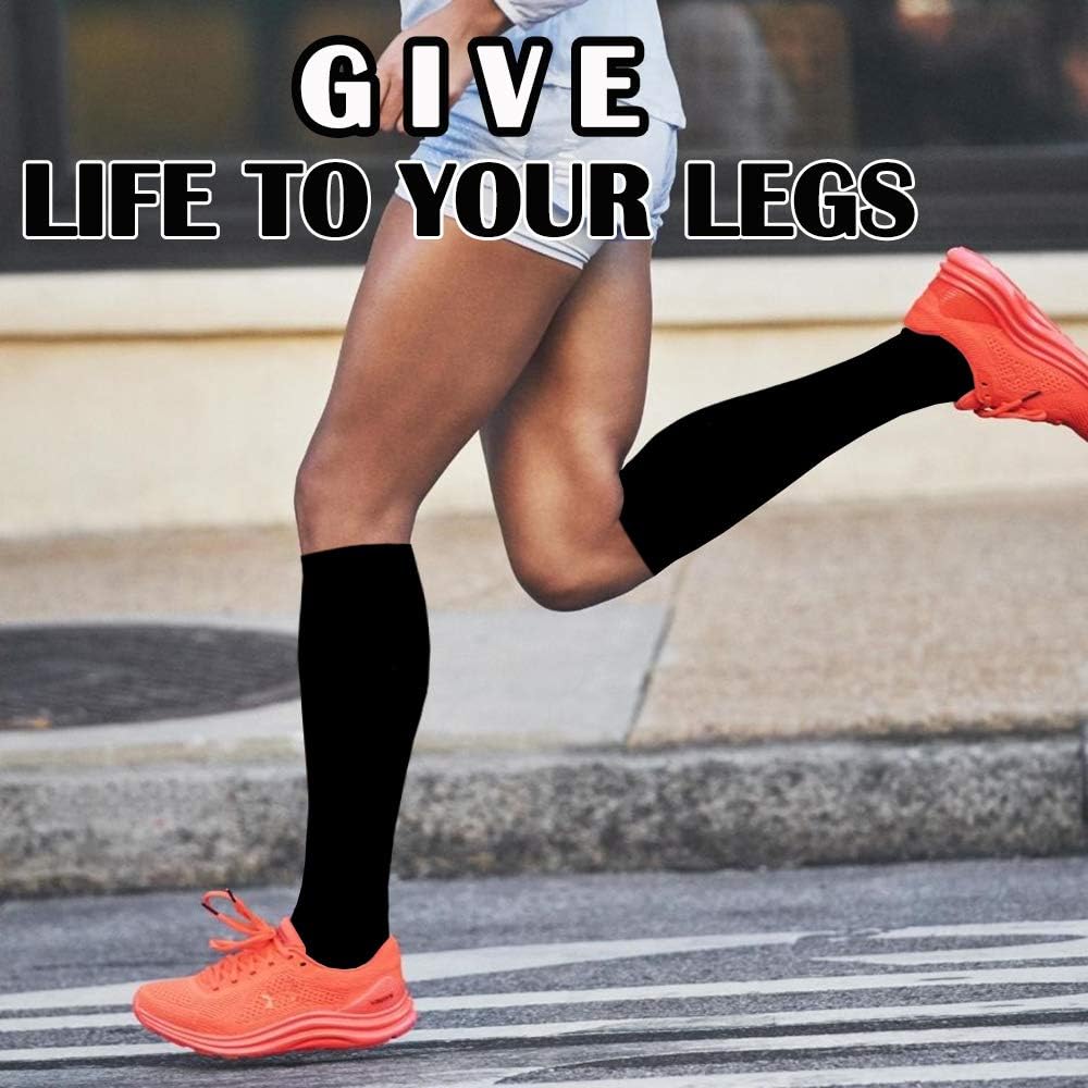 Copper Compression Socks Women & Men 20-30mmgh - Best for Medical, Circulation,Running,Sports,Flight Travel, Pregnancy: Clothing