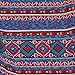 HDE Women's Funky Nordic Pattern Fleece Lined Winter Leggings Incan Christmas, Medium