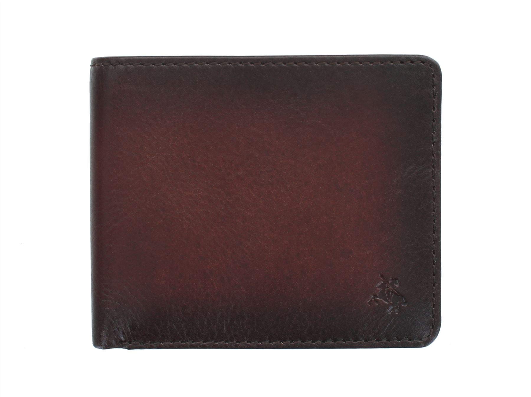 VISCONTI Atelier Collection Milo Leather Wallet RFID AT58 Burnish Tan — image 1